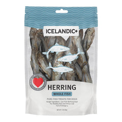 Icelandic+ Herring Whole Fish Dog Treats 3-oz