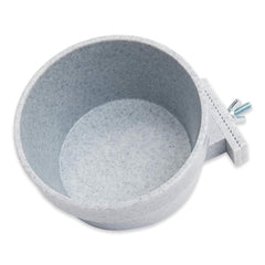 Lixit Quick Lock Crock Hanging Feeder Granite 10-oz