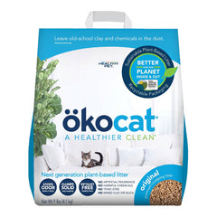 Okocat Original Premium Clumping Wood Cat Litter 9-lb
