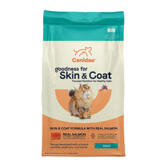 CANIDAE PURE Goodness for Skin & Coat Adult Dry Cat Food Salmon 5-lb
