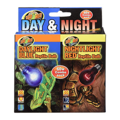 Zoo Med Day & Night Reptile Bulb Combo Pack