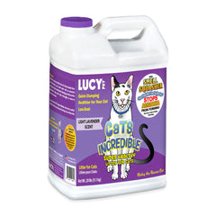 Lucy Pet Products Cats Incredible Clumping Litter Light Lavender Scent 20-lb