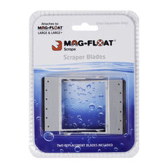 Mag-Float Replacement Scrapers for Glass Aquariums Grey/White Large & Large+ 2 Count