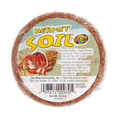 Zoo Med Hermit Soil Natural Coconut Fiber Substrate 45g
