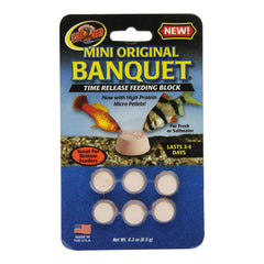 Zoo Med Original Banquet Fish Feeding Block Mini 0.3-oz