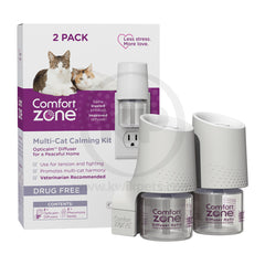 Comfort Zone Multi-Cat Calming Diffuser Kit 2 Count