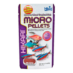 Hikari USA Tropical Semi-Floating Micro Pellets Fish Food 0.77-oz