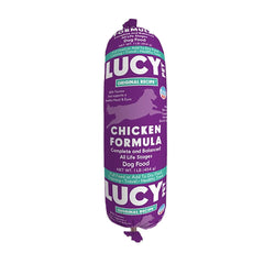 Lucy Pet Products Original Recipe Dog Food Roll Chicken Formula 1-lb