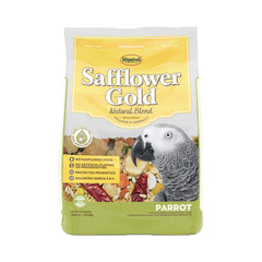 Higgins Safflower Gold Natural Blend Parrot Bird Food 3-lb