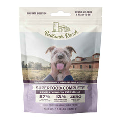 Badlands Ranch Superfood Complete Air-Dried Dog Food Lamb & Venison 11.5-oz