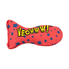 Yeowww! Stinkies Catnip Cat Toy Red Blue 3-in
