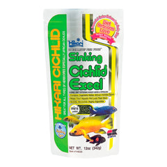 Hikari USA Cichlid Excel Sinking Mini Pellets Fish Food 12-oz