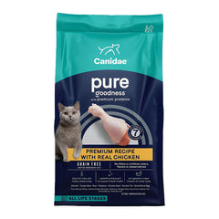 CANIDAE Pure Grain-Free Limited Ingredient Dry Cat Food Premium Recipe with Chicken 5-lb