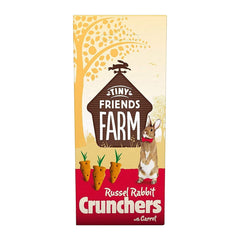 Tiny Friends Farm Russel Rabbit Crunchers Baked Treat with Carrot 4.2-oz