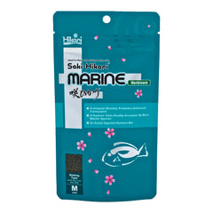 Hikari USA Saki-Hikari Marine Herbivore Sinking Medium Pellets Fish Food 3.17-oz