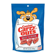Canine Carry Outs Beef Flavor Dog Treats 4.5-oz