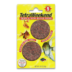 Tetra TetraWeekend Tropical Slow Release 5 Days Fish Feeder Food  0.85-oz 2 Count