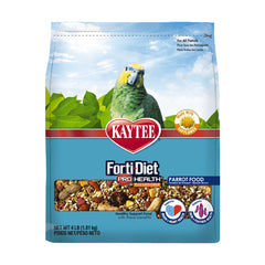 Kaytee Forti-Diet Pro Health Parrot Food with Safflower 4-lb