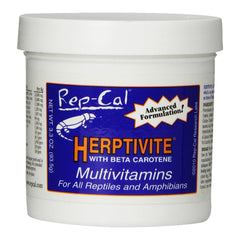 Rep-Cal Research Labs Herptivite with Beta Carotene Multivitamins Reptile Supplement 3.3-oz