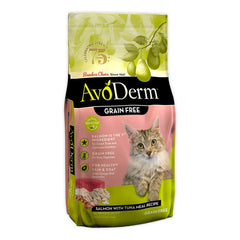 AvoDerm Natural Grain-Free Salmon with Tuna Meal Dry Cat Food 2.5-lb