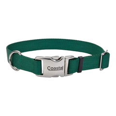 Coastal Double-Ply Nylon Dog Collar Hunter 1 in X 24 in