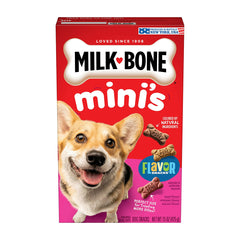 Milk-Bone Flavor Snacks Dog Treats Mini 15-oz