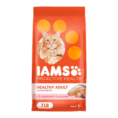 IAMS Proactive Health Adult Dry Cat Food Salmon 7-lb