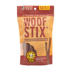 Happy Howie's Beef Woof Stix Dog Treat 6-in 13 Count