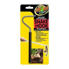 Zoo Med Deluxe Collapsible Snake Hook Black 7.25 in - 26 in
