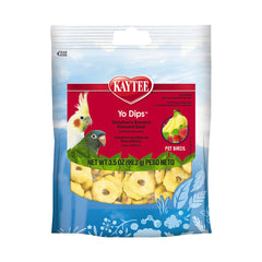 Kaytee Yo Dips Strawberry & Banana Flavored Treats for All Pet Birds 3.5-oz