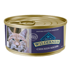 Blue Buffalo Wilderness Grain-Free Chicken Recipe Adult Wet Cat Food 3-oz