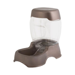 Petmate Pet Cafe Automatic Dog & Cat Gravity Feeder Pearl Tan Large