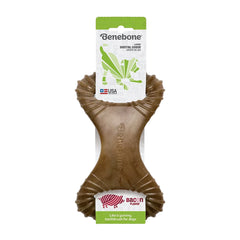 Benebone Dental Chew Dog Toy Bacon Medium