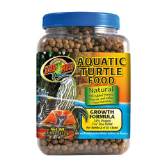 Zoo Med Natural Aquatic Turtle Dry Food Growth Formula 7.5-oz