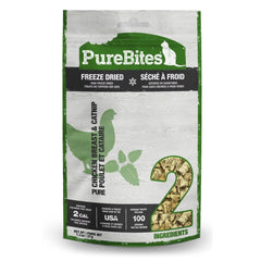PureBites Chicken Breast & Catnip Freeze-Dried Cat Treats 1.3-oz