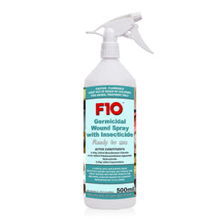 F10 Antiseptic Wound Spray for Reptiles, Birds, Small Animals & Exotic Animals 500 ml