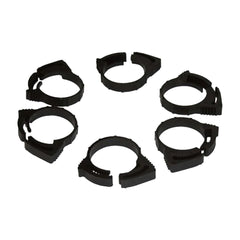 Two Little Fishies Plastic Hose Clamp Set 3/4-in 6 Count
