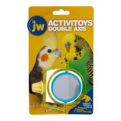 JW Pet ActiviToy Double Axis Bird Toy Multicolor One Size