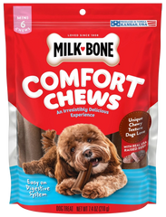 Milk-Bone Comfort Chews Beef Dog Treats Mini 6 Count 7.4-oz