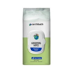 Earthbath Grooming Wipes Green Tea & Awapuhi 100 Count