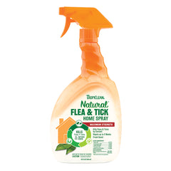 TropiClean Natural Flea & Tick Maximum Strength Home Spray 32-oz