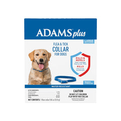 Adams Plus Flea & Tick Blue Collar for Dogs Large
