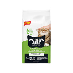 World's Best Cat Litter Original Unscented Formula 15-lb