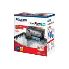 Aqueon QuietFlow LED PRO Aquarium Power Filter Size 20