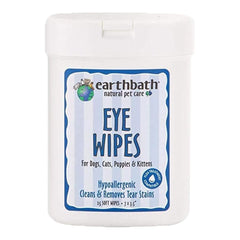 Earthbath Eye Wipes for Dogs & Cats 25 Count