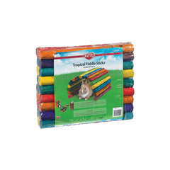Kaytee Tropical Fiddle Sticks Flexible Hideout for Small Animals Large