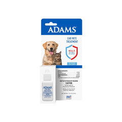 Adams Ear Mite Treatment for Dogs & Cats Clear 0.5-oz