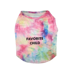 Fashion Pet Cosmo Favorite Child Tee Tie-Dye Small