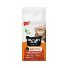 World's Best Cat Litter Low Tracking & Dust Control Multiple Cat Unscented Formula 8-lb