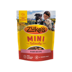 Zuke's Mini Naturals Pork Dog Treats 6-oz
